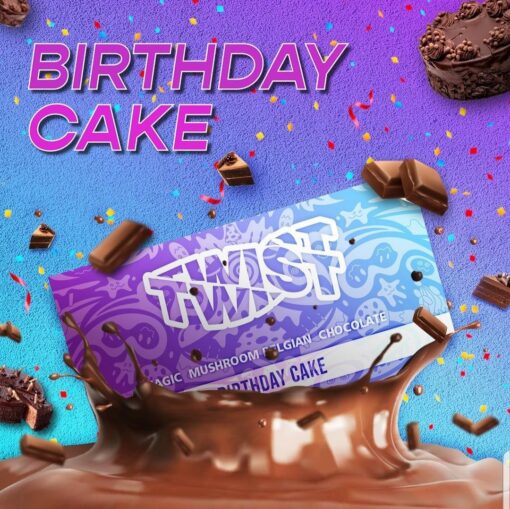 Birthday Cake Twist Bars
